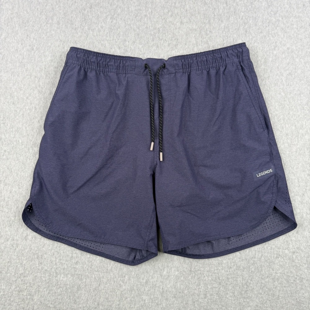 Legends Shorts Mens XL Purple Luka Athletic Lined Performance Gym Workout Active